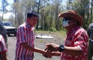 Pantau Langsung Gunung Soputan, Wabup Legi Antisipasi Karhutlah