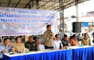 Wali Kota Vicky Lumentut Hadiri Kegiatan Sosialisasi Penataan dan Pembinaan Pedagang Pasar Rakyat di Kota Manado