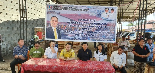 PD Pasar Manado Gelar Sosialisasi dan Pembinaan Pasar Rakyat, Dihadiri Wamendag RI, DR Jerry Sambuaga