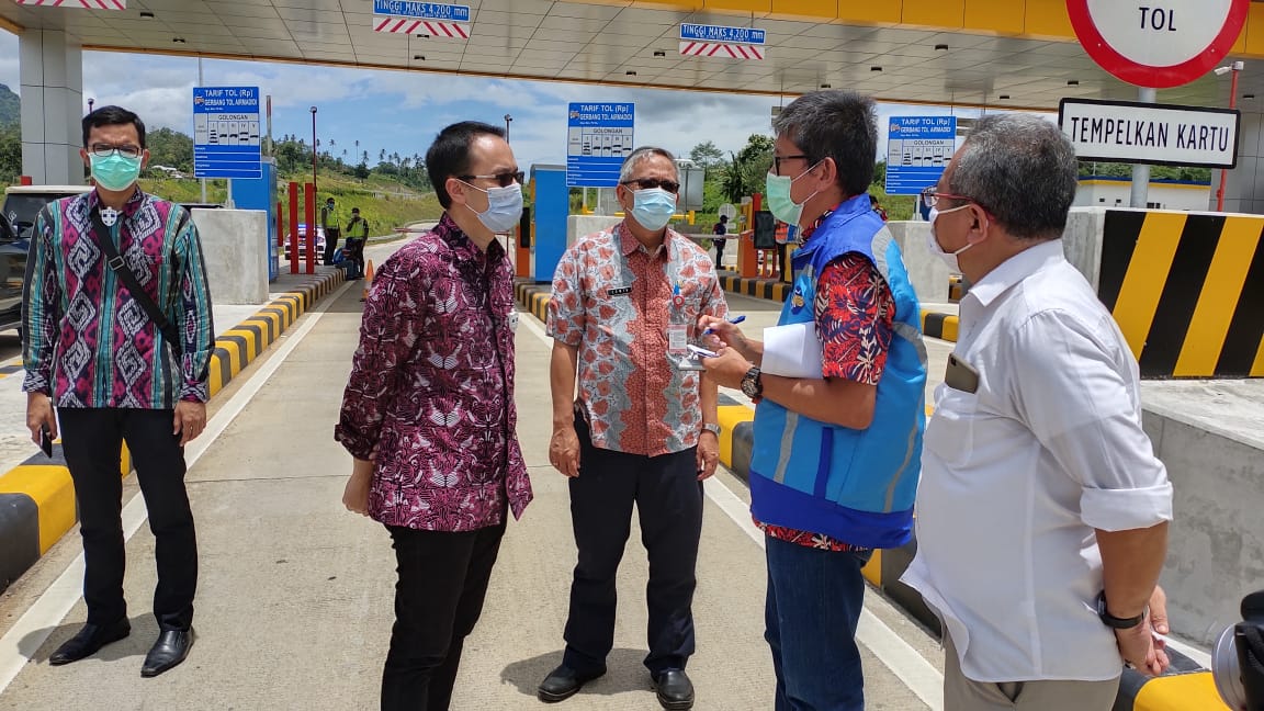 Wamendag Jerry Sambuaga: Terima Kasih Presiden Jokowi, Sudah Membangun Tol Pertama di Sulut