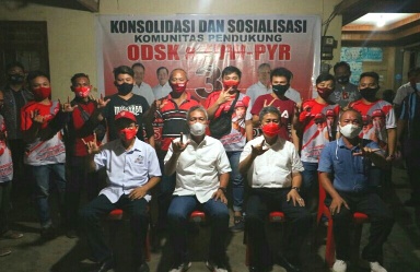 Konsolidasi dan Sosialisasi Pemenangan OD-SK dan FDW-PYR di Desa Malenos