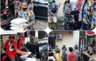 Kerahkan Pasukan, GMBI Wilter Sulut Salurkan Bantuan Bagi Korban Bencana Alam di Kota Manado