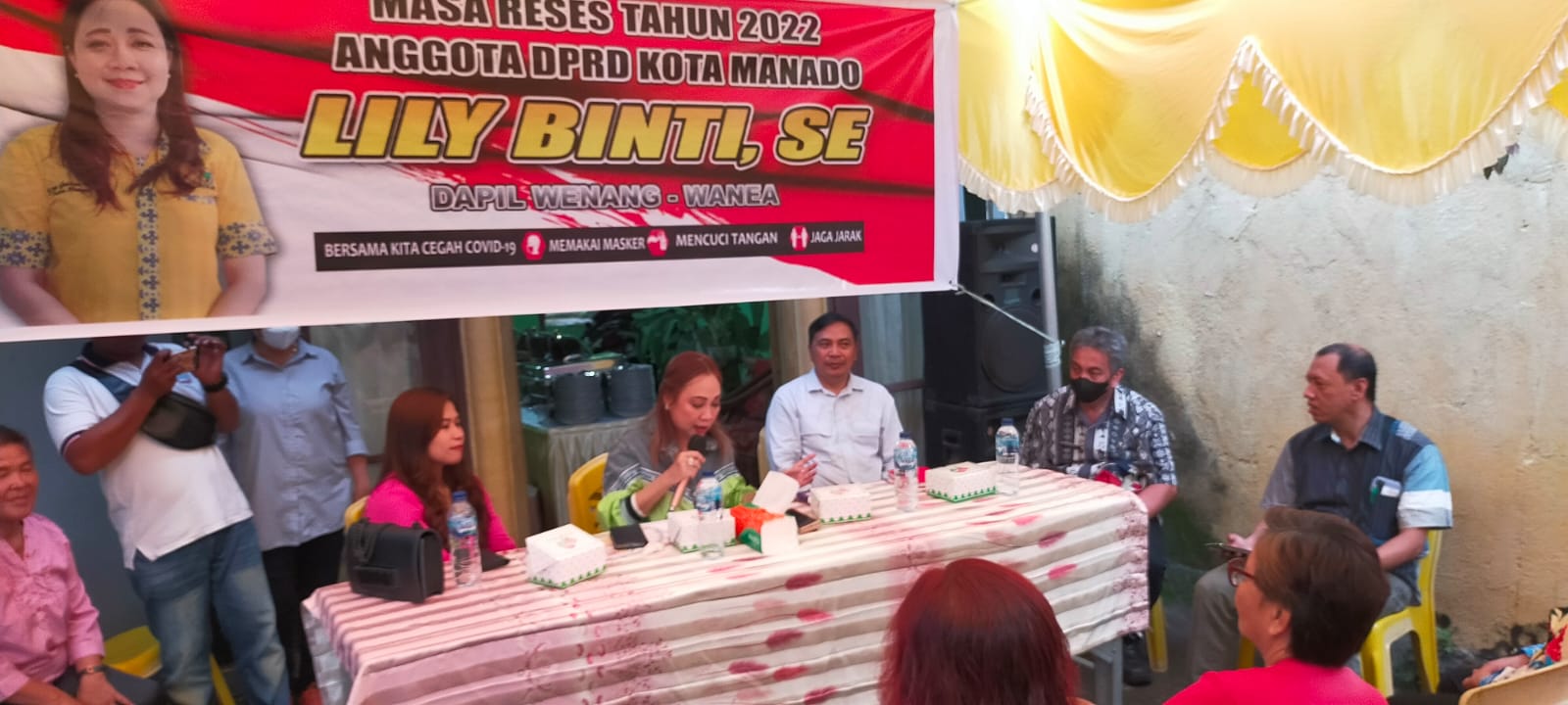 Lily Binti Jemput Aspirasi Masyarakat Teling Bawah