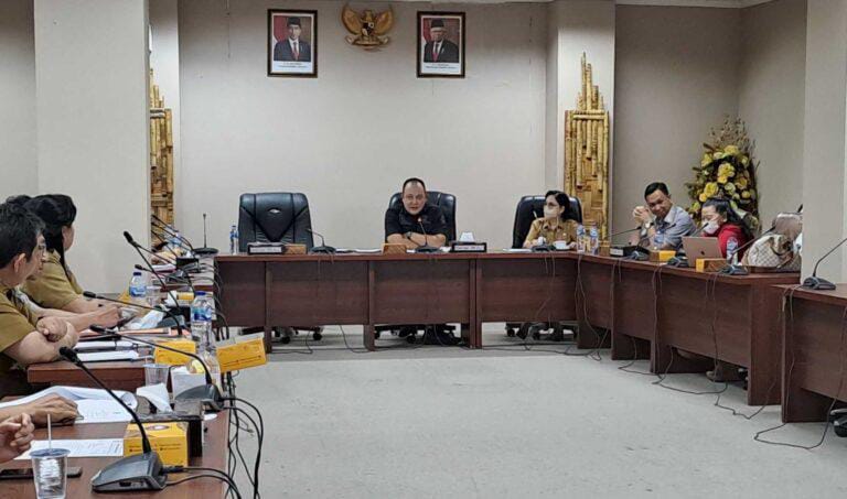 Bapemperda DPRD Sulut Rakor Dengan SKPD Pengusul Propemperda Tahun 2023