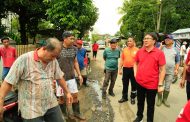 Walikota Manado Tinjau Sejumlah Lokasi Banjir dan Tanah Longsor
