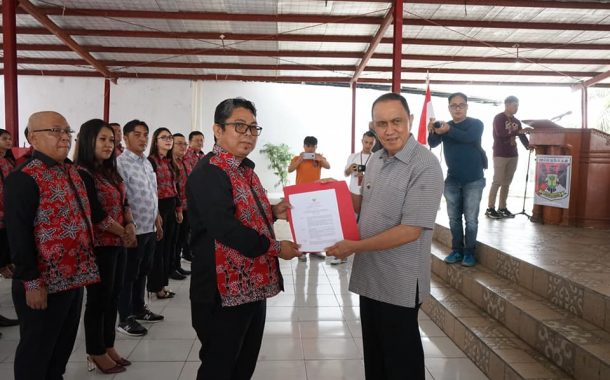 Bupati ROR Lantik Kepengurusan LP3KD Kabupaten Minahasa