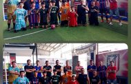 Sabtu Sehat Bersama Kapolsek Dimembe, Andi: Ayo Gabung Kita Main Futsal Sama-sama