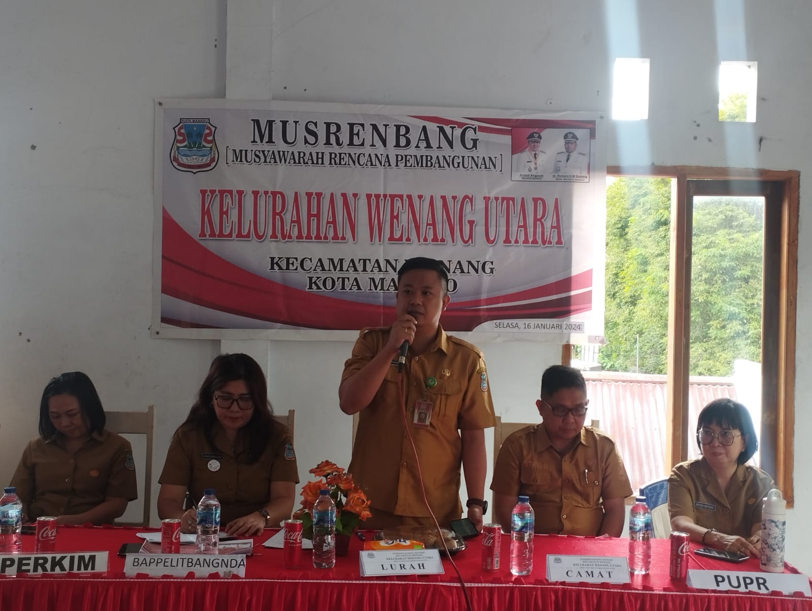 Tampung Usulan Warga, Kelurahan Wenang Utara Gelar Musrenbang