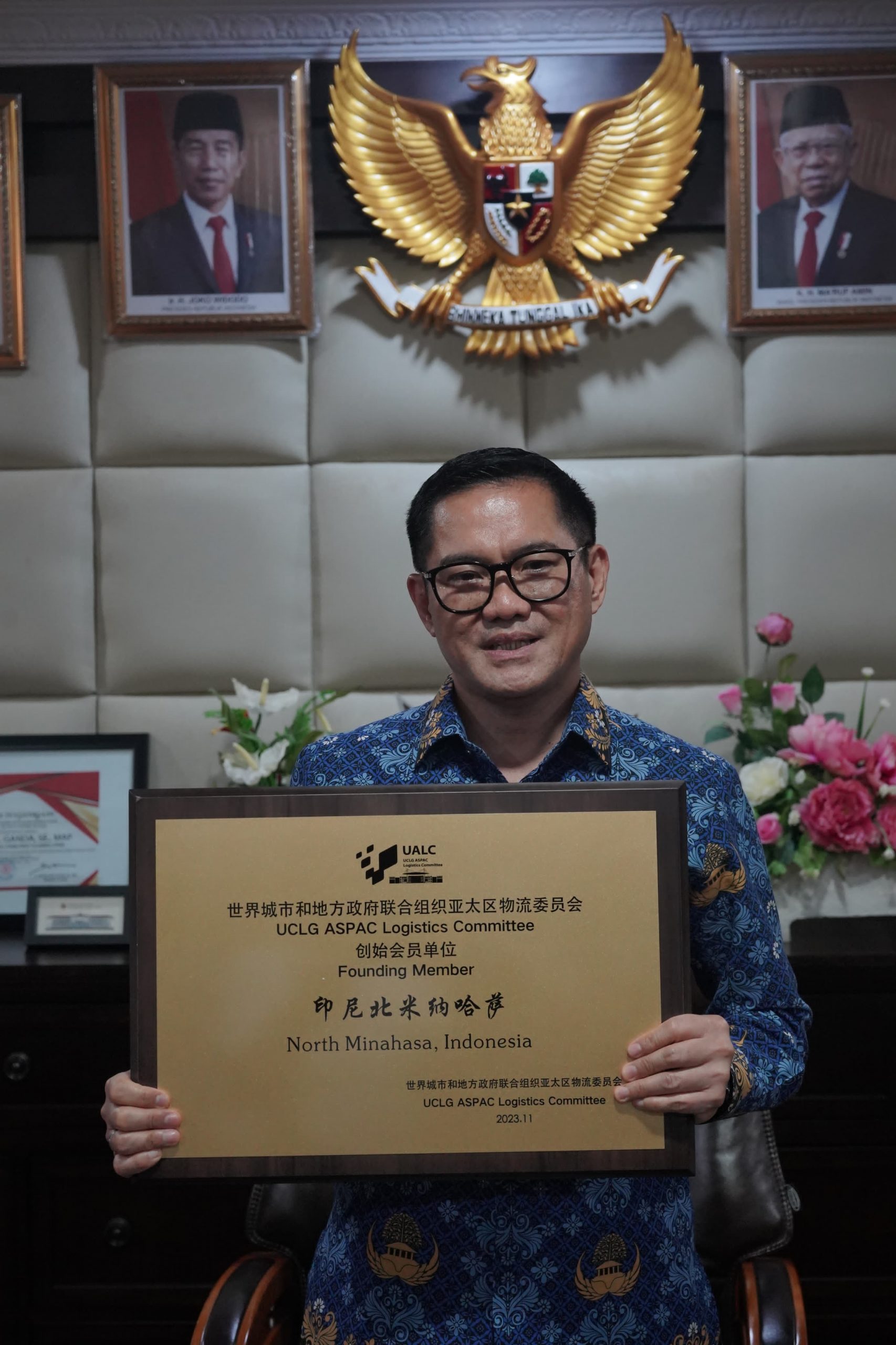 Bupati JG Dinobatkan Jadi founding Member Logistics UCLG-ASPAC, Buka Peluang Investasi Berskala Internasional