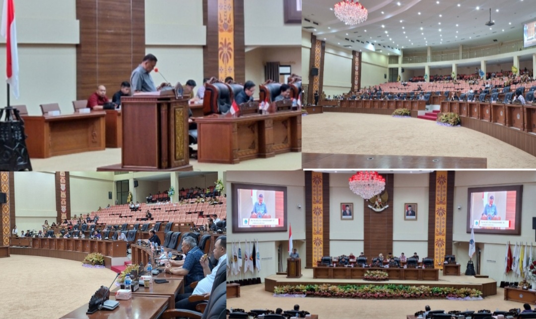 DPRD Sulut Gelar Rapat Paripurna LKPJ Gubernur Tahun 2023