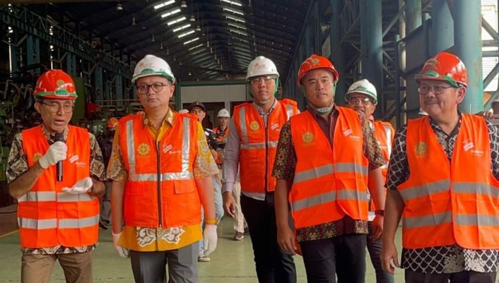 Kunjungi Pabrik Bakrie Pipe Industries, Wamendag Jerry Dorong Rencana Ekspansi Produk Indonesia ke Luar Negeri