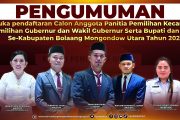 KPU Bolmut Buka Pendaftaran Calon Anggota PPK untuk Pilkada 2024