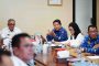 Bupati Kumendong Hadiri Rapat Evaluasi Tugas Pemerintahan dan Pembangunan Kemasyarakatan Tahun 2024