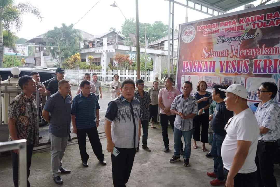 Ketum Panitia HAPSA P/KB Sinode GMIM Tinjau Lokasi Acara, Kumendong Optimis Kegiatan Berjalan Lancar