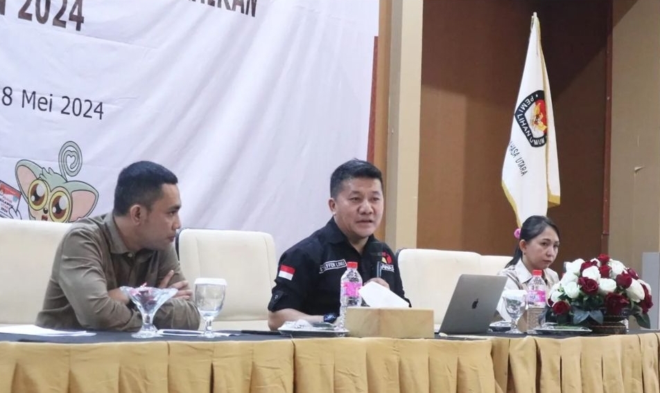 Steffen Linu Soroti Posisi Pemilih Saat Jadi Narsum di Rakor Pemetaan TPS