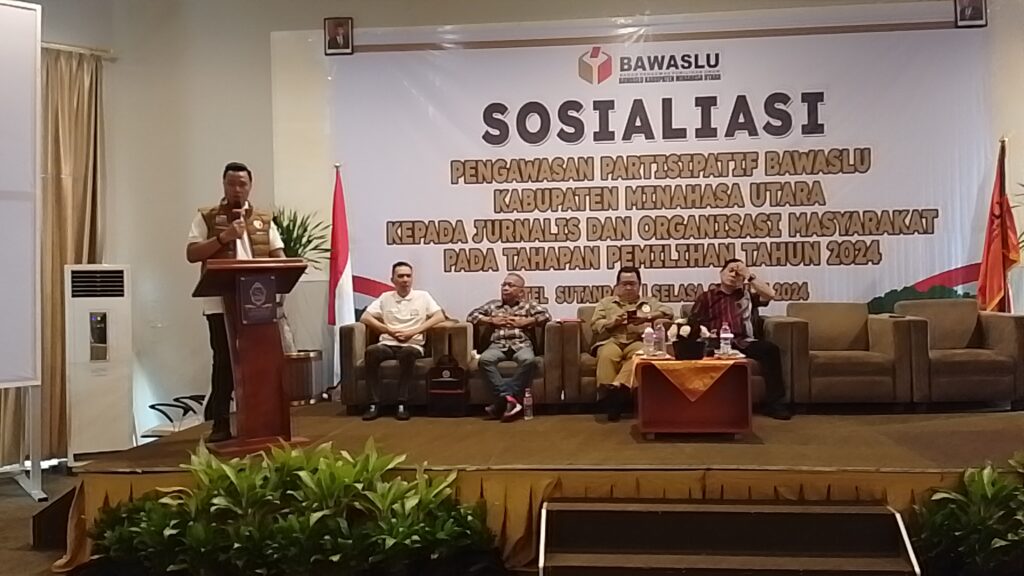 Bawaslu Minut Gelar Sosialiasi Pengawasan  Partisipatif, Ambar Sebut Capaian Suksesnya Pilkada Dibutuhkan  Sinergitas