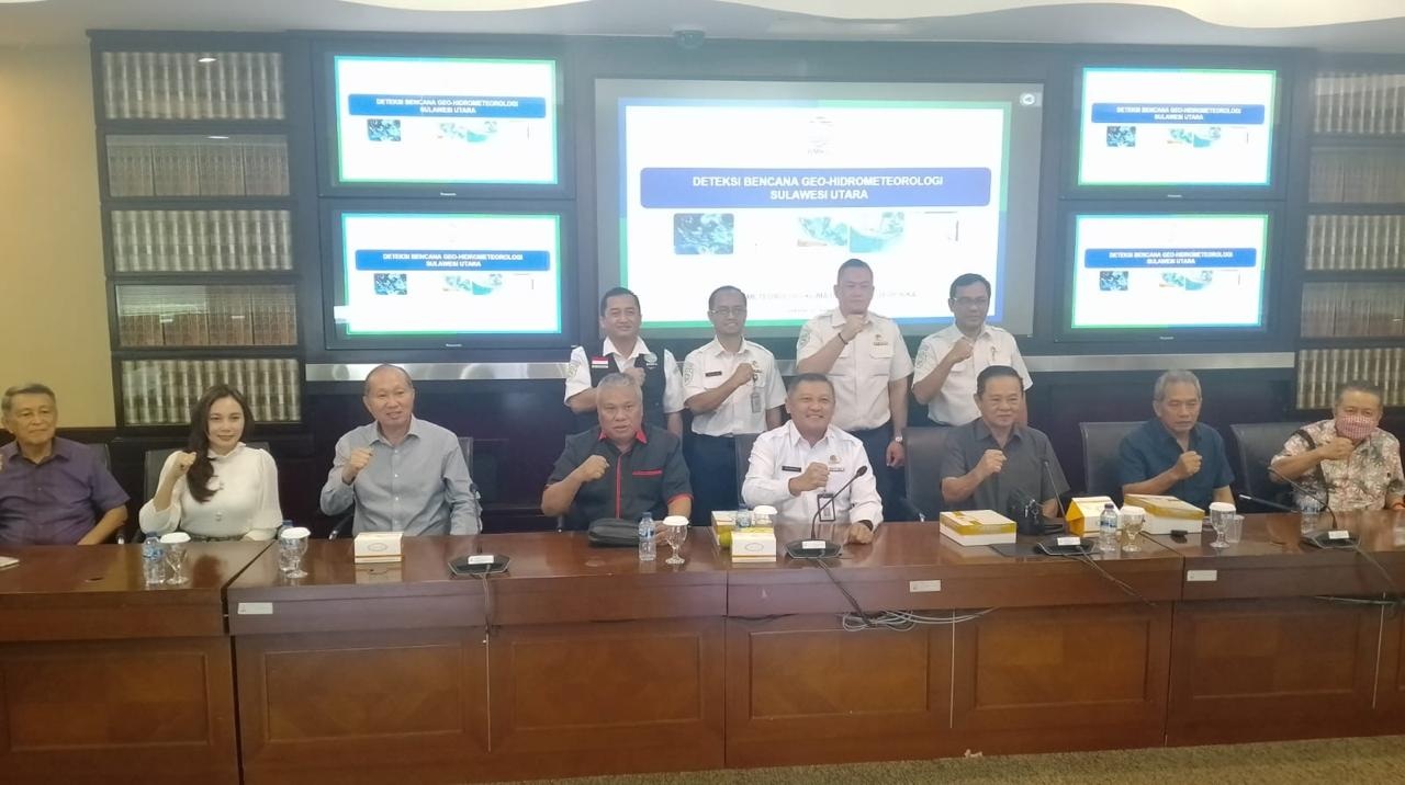 Komisi III DPRD Sulut Kunker di BMKG dan BNPB