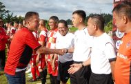 Jaring Atlet Go Internasional, FDW buka Turnamen Sepak Bola Sky Cup Piala Bupati Minsel