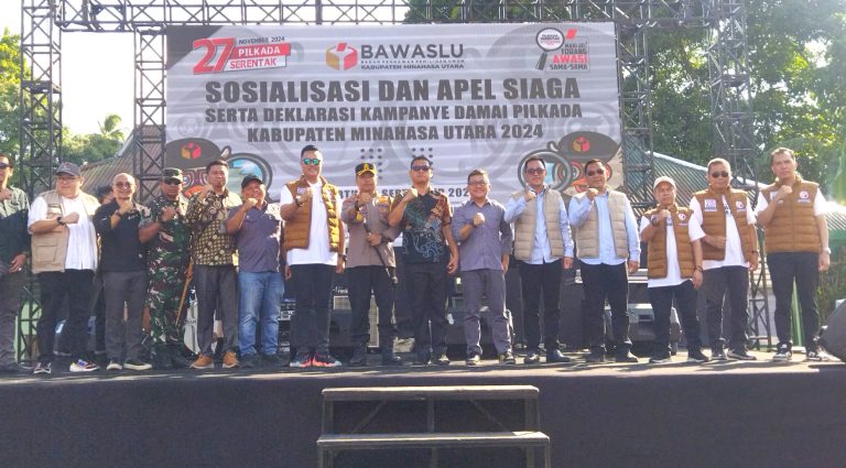 Bawaslu Minut Sukses Gelar Apel Siaga dan Kampanye Damai