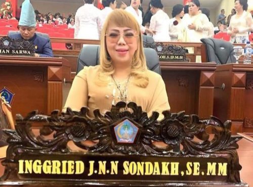 Inggrid Sondakh Jabat Ketua Komisi II DPRD Sulut