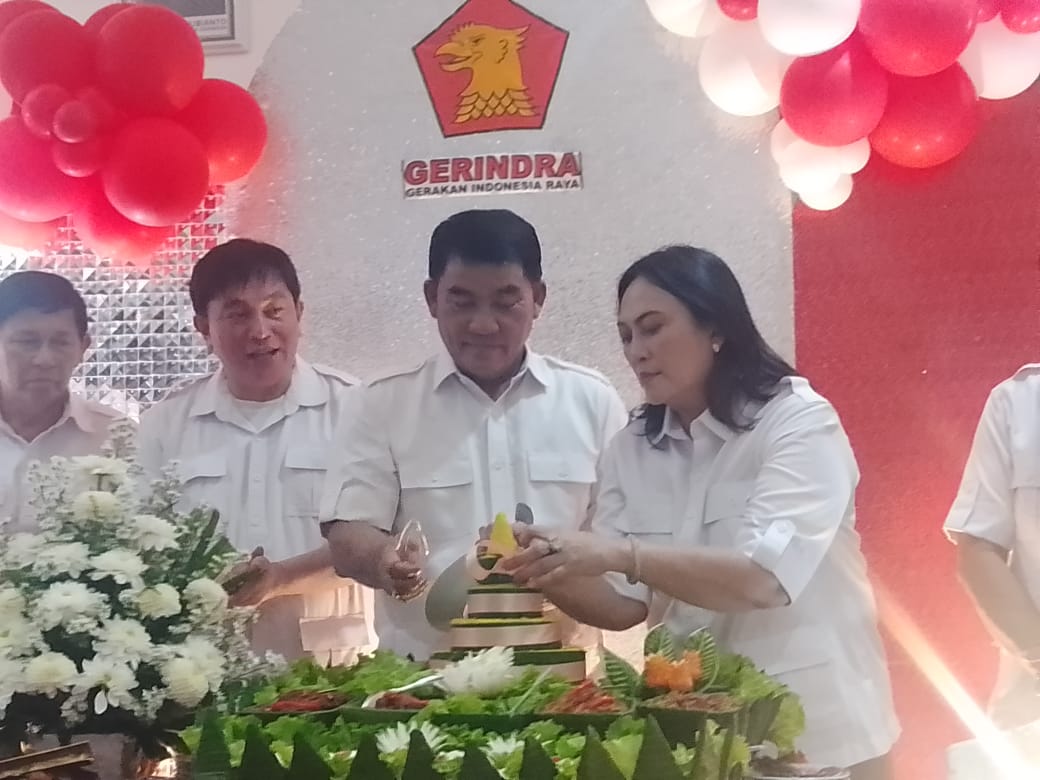 Peringati HUT Partai Gerindra ke-17, YSK Tegaskan Kader Harus Solid