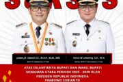 Seluruh Pegawai Badan Keuangan dan Aset Daerah Pemkab Minut Mengucapkan Selamat dan Sukses Atas Pelantikan Bupati Joune Ganda dan Wakil Bupati Kevin William Lotulung