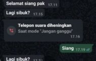 Modus Penipuan, Nomor Tak Dikenal Mengatasnamakan Bupati Minut
