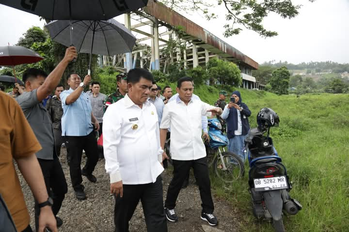 Siap Gelontorkan Dana 35 Miliar, Gubernur Sulut Tinjau Stadion Gelora Ambang Kotamobagu