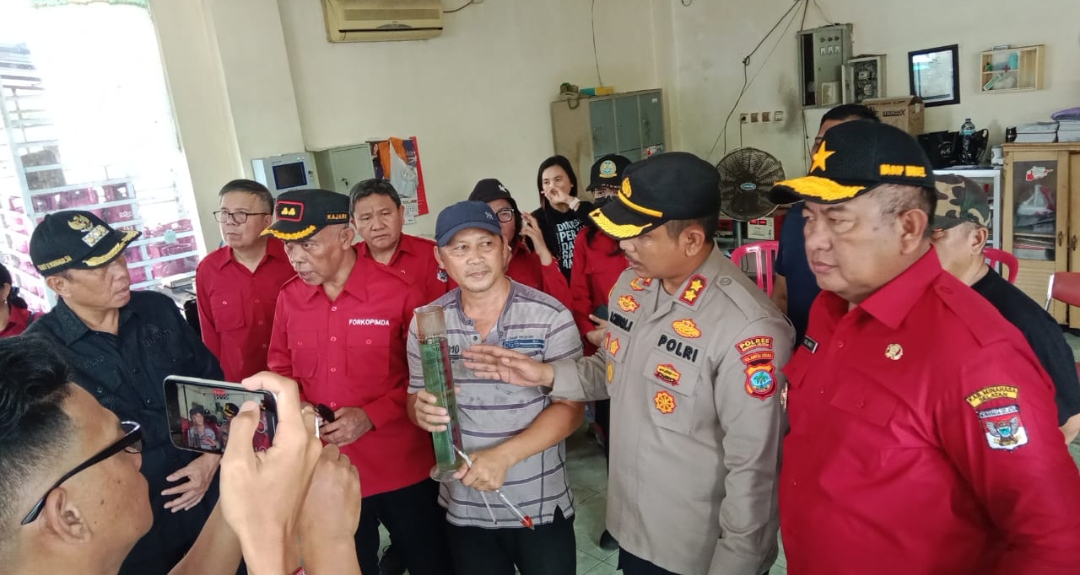 Bupati dan Wabup Minsel Sidak Kualitas BBM di SPBU Amurang