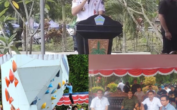 Buka Kegiatan NMCC, Bupati JG Sebut Pemkab Minut Komit Dukung Perkembangan Olahraga