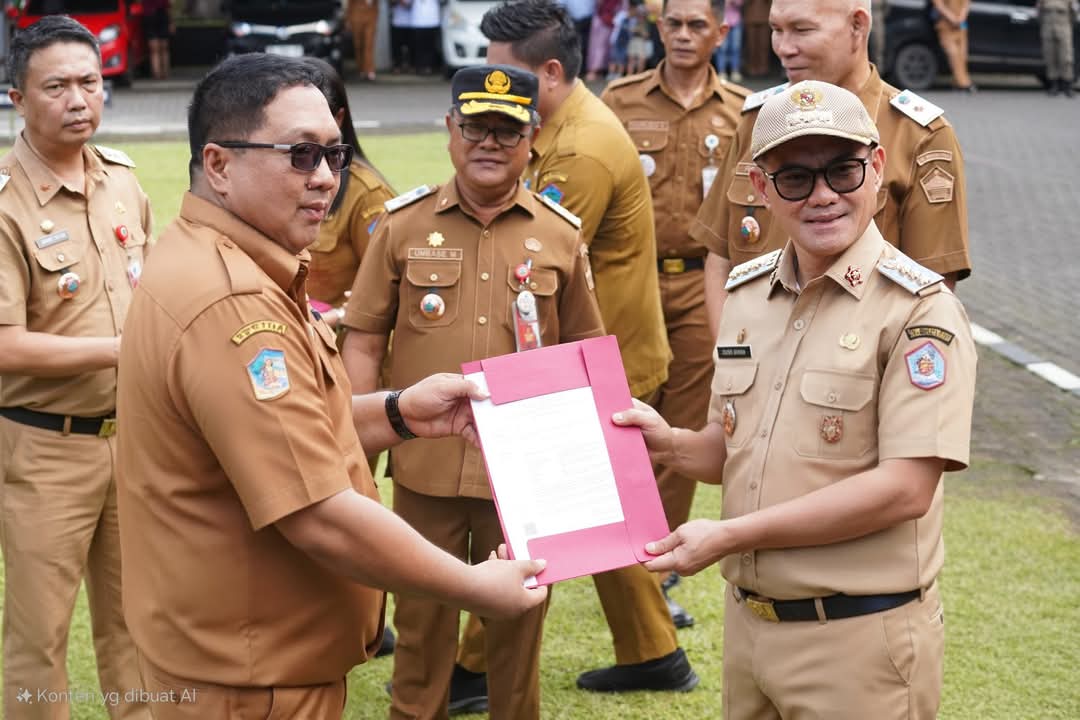 Serahkan SK Pengangkatan ke 538 P3K, Bupati JG Tegaskan Pentingnya Integritas ﻿