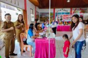 Tingkatkan Kesehatan Masyarakat, Pemdes Tumpaan Satu Gelar Posyandu
