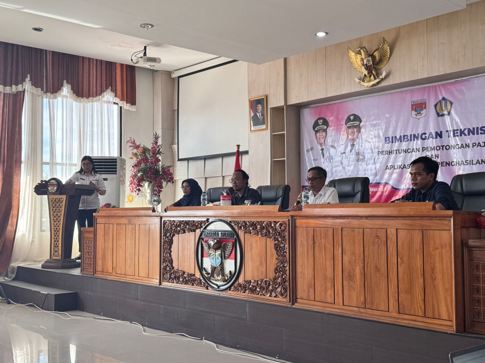 BKAD Minsel Gelar Bimtek Pemotongan Pajak dan Aplikasi Pajak Penghasilan