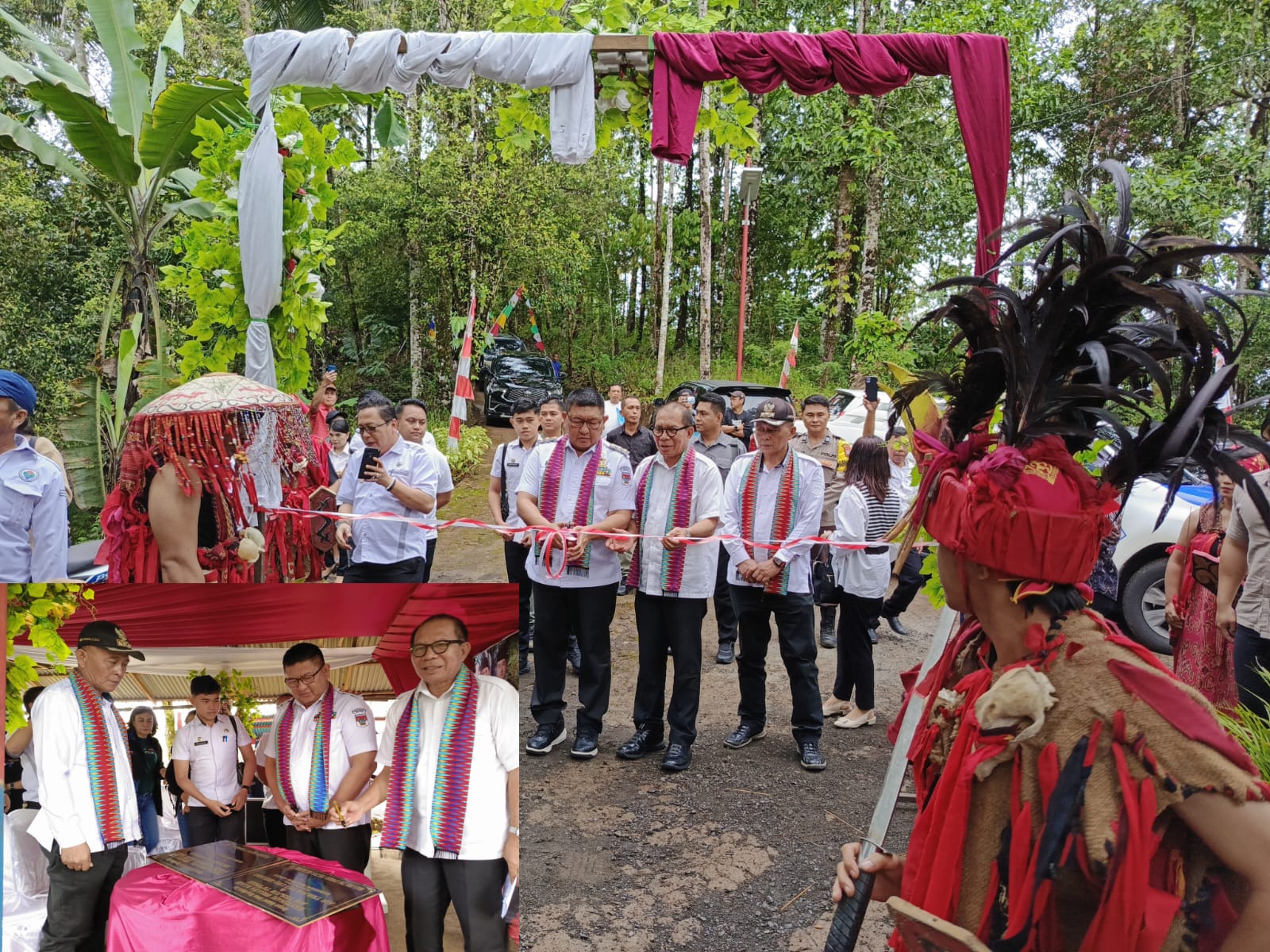 Dorong Sektor Pariwisata, Wabup Theodorus Resmikan Destinasi Wisata Air Terjun di Wiau Lapi