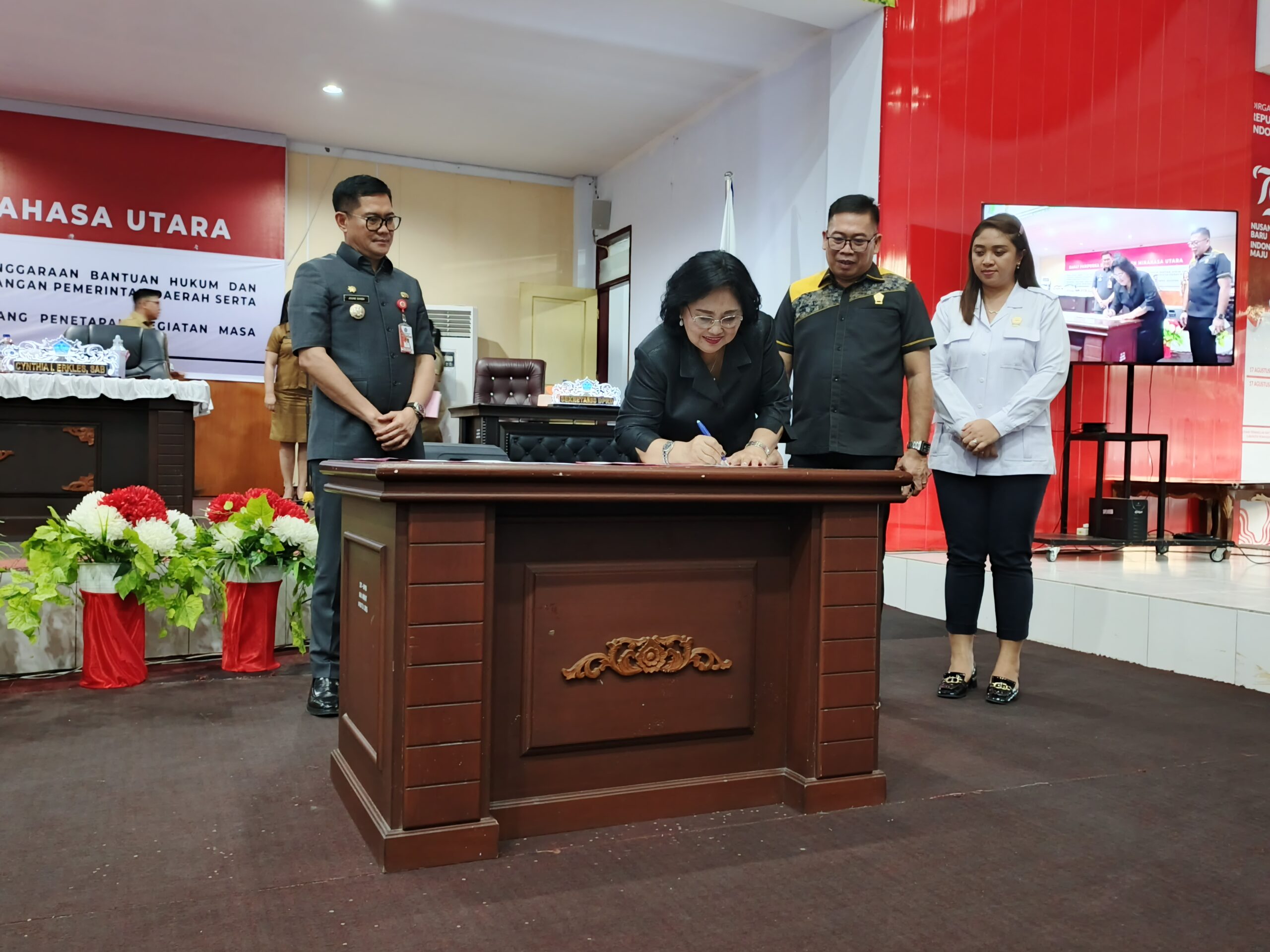 DPRD Minut Paripurnakan Dua Agenda Penting ﻿