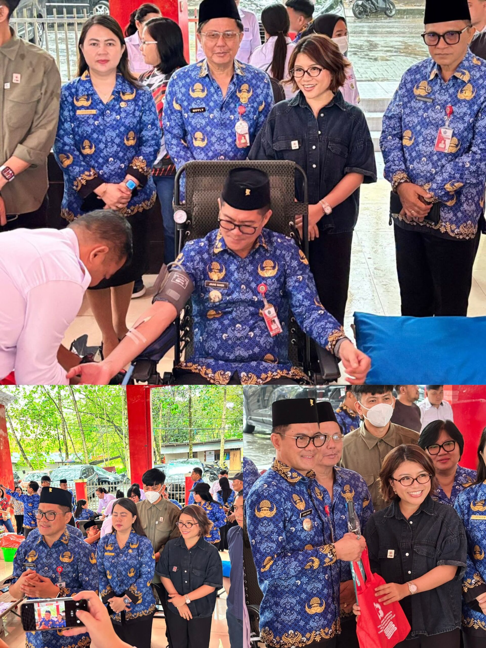 Kolaborasi Pemkab Minut dan PMI, Selamatkan Nyawa di World Blood Donor Day 
