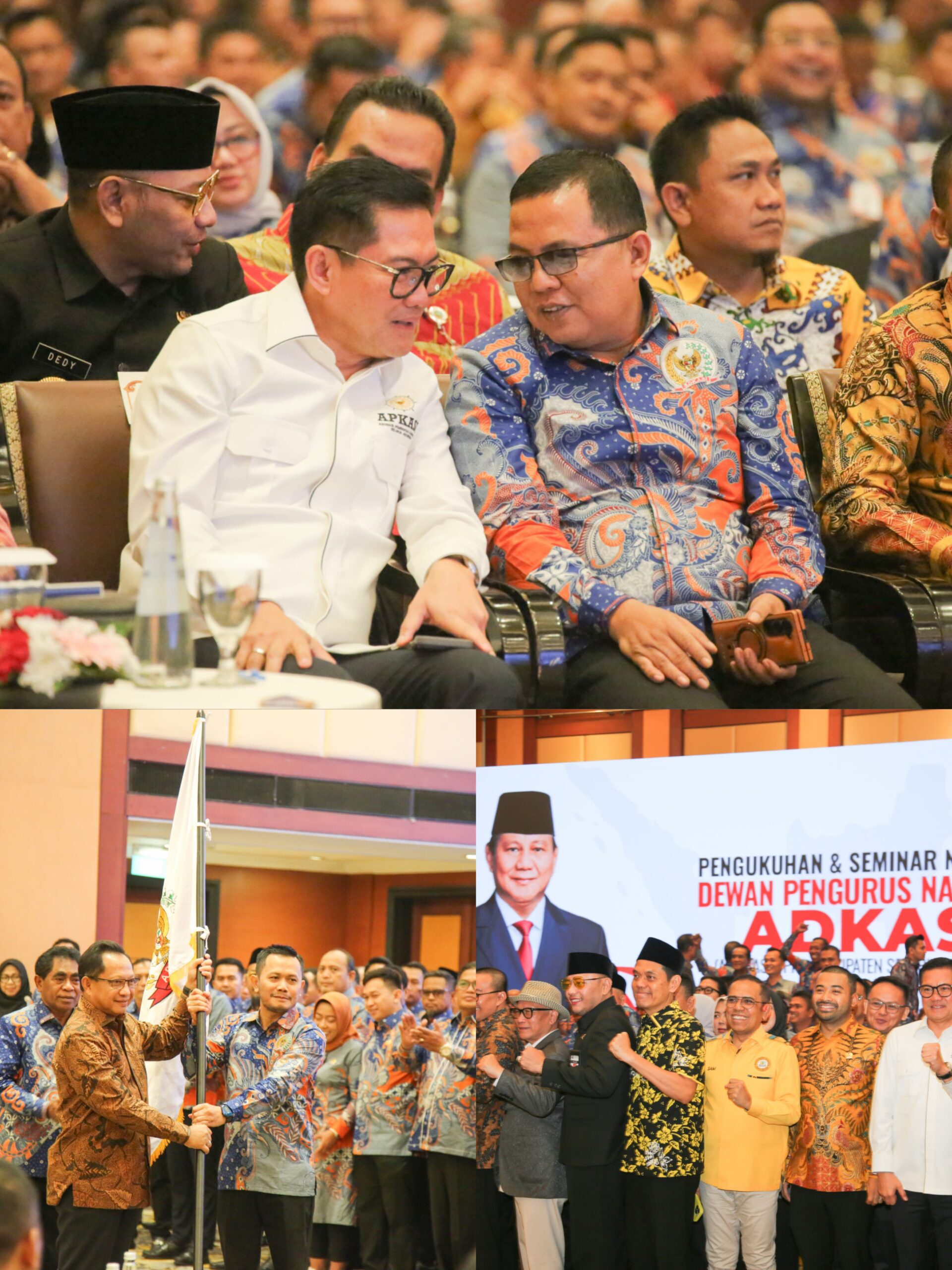 Sekjen APKASI Hadiri Pelantikan Pengurus ADKASI, JG Sebut Pentingya Kemitraan Eksekutif dan Legislatif Kolaborasi Adalah Kunci ‎