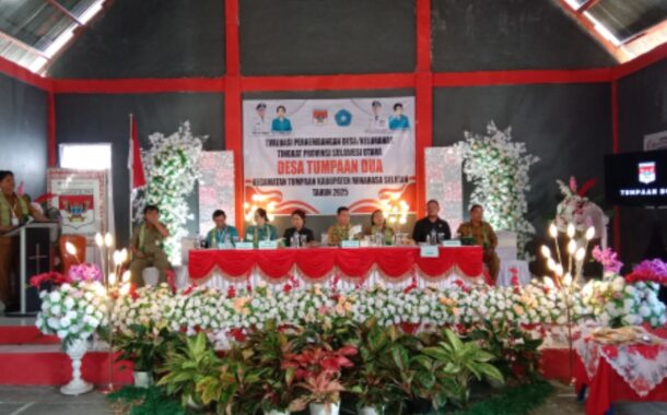 Wakili Minsel, Desa Tumpaan Dua Optimis Menangkan Lomba Desa Tingkat Provinsi Sulut
