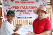 Pemdes Pakuweru Utara Salurkan BLT-DT Bulan Januari-Juni Tahun 2025