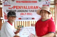 Pemdes Pakuweru Utara Salurkan BLT-DT Bulan Januari-Juni Tahun 2025