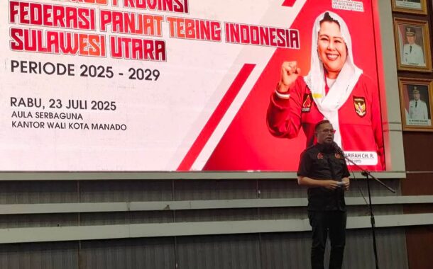 Kembali Pimpin FPTI Sulut, Richard Sualang Targetkan Medali di PON XXI 2025