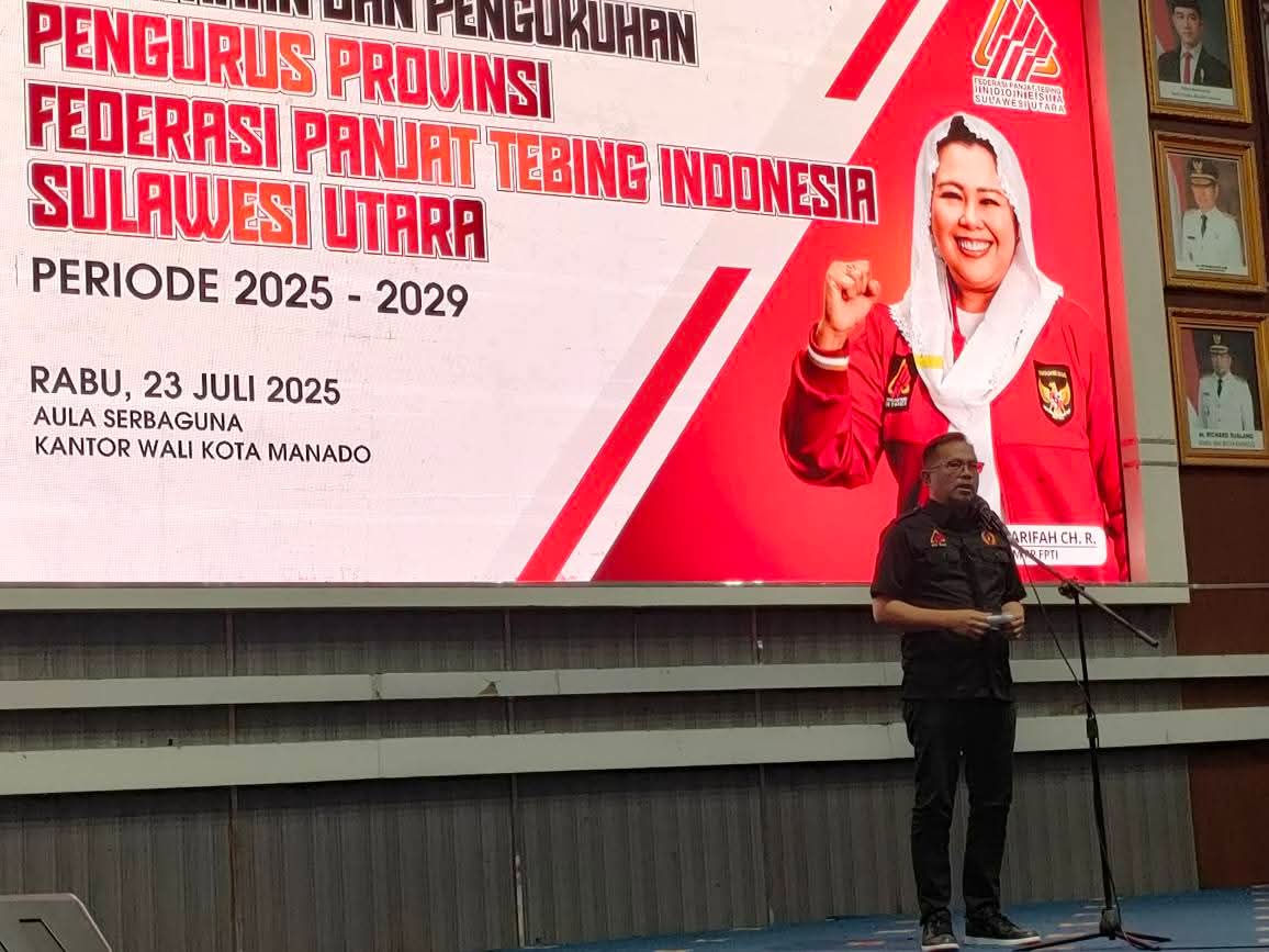 Kembali Pimpin FPTI Sulut, Richard Sualang Targetkan Medali di PON XXI 2025