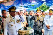 Gubernur dan Kapolda Sulut Mampir ke Booth PT MSM-TTN, Cicipi Susu Kambing ‎