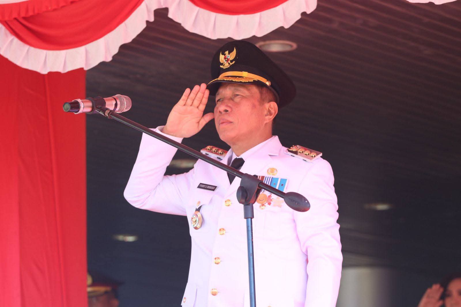 Bupati Frangky Wongkar Jadi Irup HUT RI ke-80