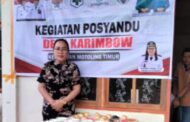 Pemdes Karimbow Gelar Posyandu ILP Bulan Agustus