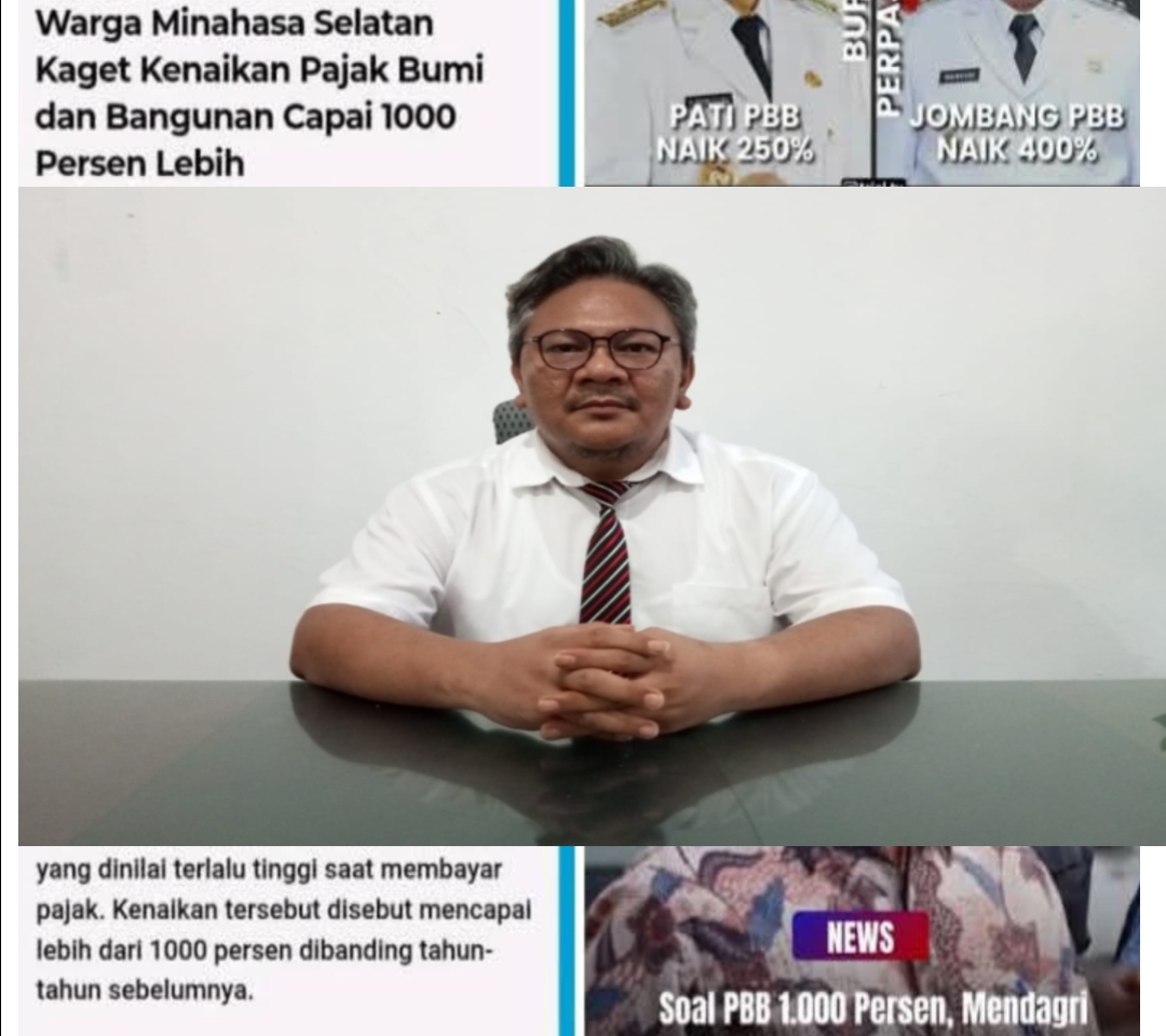 Melky Manus Bantah Isu Kenaikan PBB Lebih dari 1000 Persen di Minsel