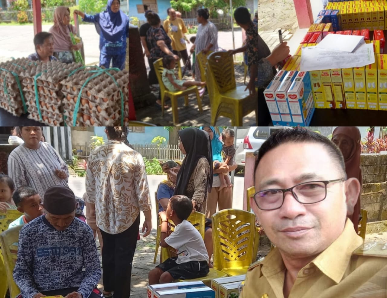 Tingkatkan Kesehatan Masyarakat, Pemdes Bajo Gelar Posyandu ILP
