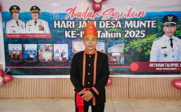 Rayakan HUT ke-195 Desa Munte, Talopod: Mari Jaga Kamtibmas dan Tingkatkan Prestasi