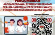 BKPSDM Minsel Umumkan Alokasi PPPK Paruh Waktu, Ucapan Terima Kasih Banjiri Laman Medsos