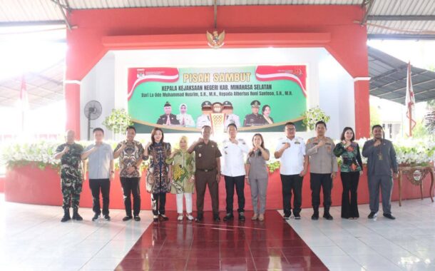 Bupati dan Wabup Minsel Hadiri Acara Pisah Sambut Kajari
